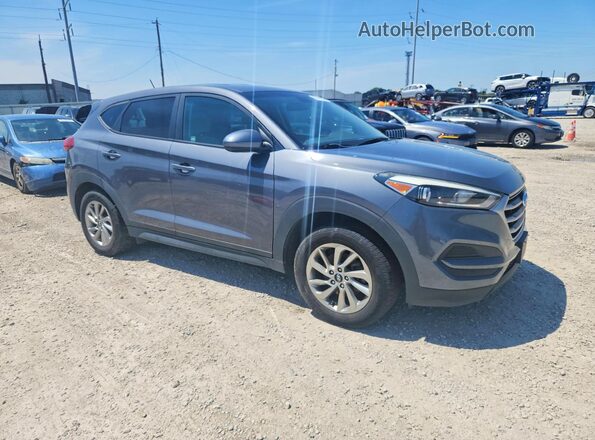 KM8J23A45JU691615 2018 HYUNDAI TUCSON Gray წინა მარჯვენა