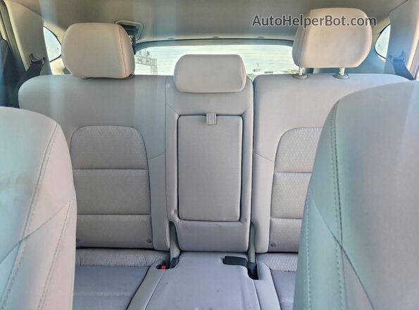 KM8J23A45JU691615 2018 HYUNDAI TUCSON Gray უკანა სავარძლების ხედი