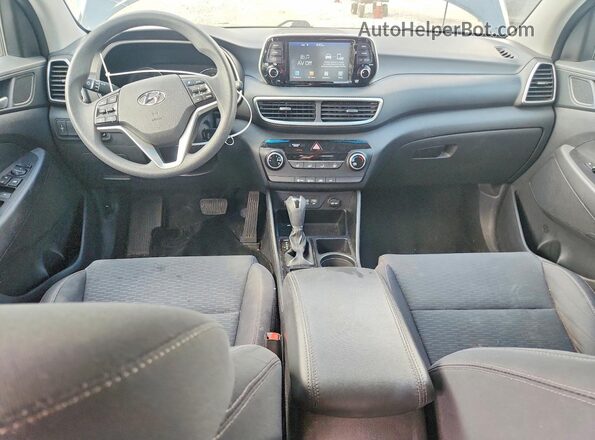 KM8J23A45KU897230 2019 HYUNDAI TUCSON Blue Вид панелі приладів