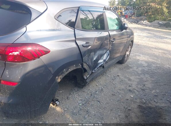 KM8J23A45KU968975 2019 HYUNDAI TUCSON Gray Widok z przodu
