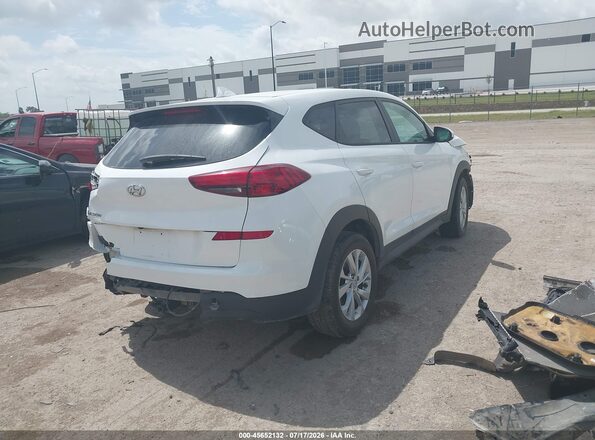 KM8J23A45MU368704 2021 HYUNDAI TUCSON Белый Задняя правая четверть