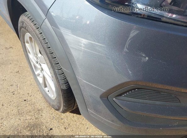 KM8J23A46JU655366 2018 HYUNDAI TUCSON Gray ხელსაწყოთა პანელის ხედი