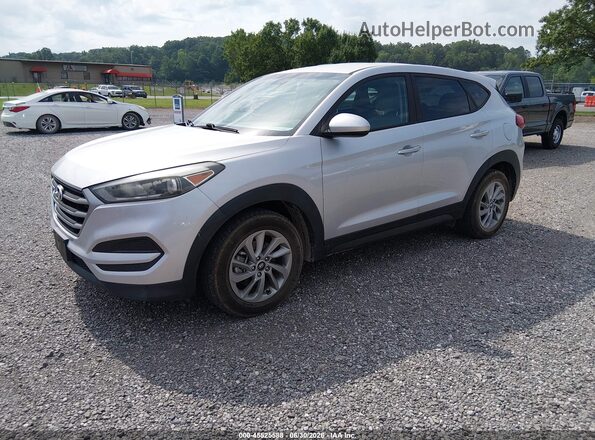 KM8J23A46JU656131 2018 HYUNDAI TUCSON Silver Przód lewy