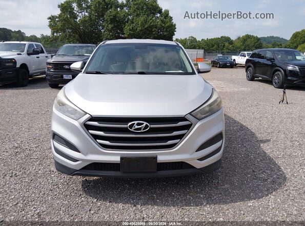 KM8J23A46JU656131 2018 HYUNDAI TUCSON Silver 
