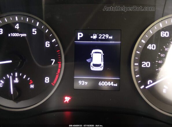 KM8J23A46KU845475 2019 HYUNDAI TUCSON Синий 
