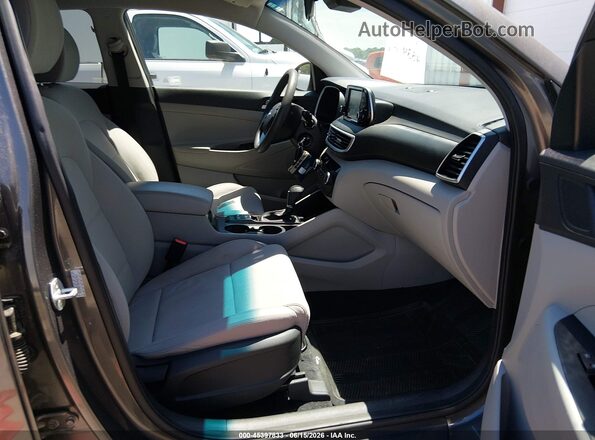KM8J23A46LU082245 2020 HYUNDAI TUCSON Коричневый Вид салона спереди