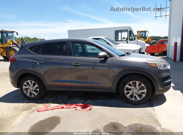 KM8J23A46LU082245 2020 HYUNDAI TUCSON Коричневый Вид задней части салона
