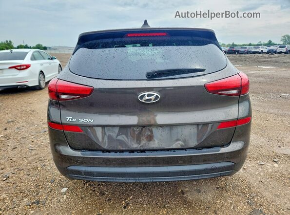 KM8J23A46LU166985 2020 HYUNDAI TUCSON Brown Rear view