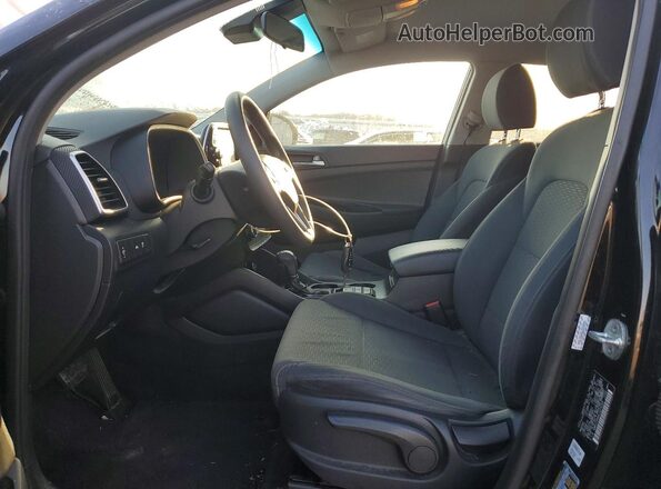 KM8J23A46LU274359 2020 HYUNDAI TUCSON Черный Вид салона спереди