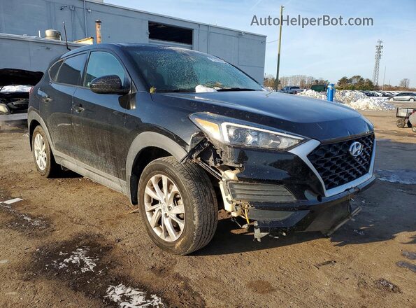 KM8J23A46LU274359 2020 HYUNDAI TUCSON Черный Передняя правая четверть