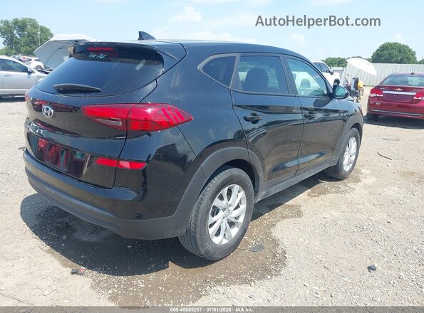 KM8J23A46MU398326 2021 HYUNDAI TUCSON Черный Задняя правая четверть