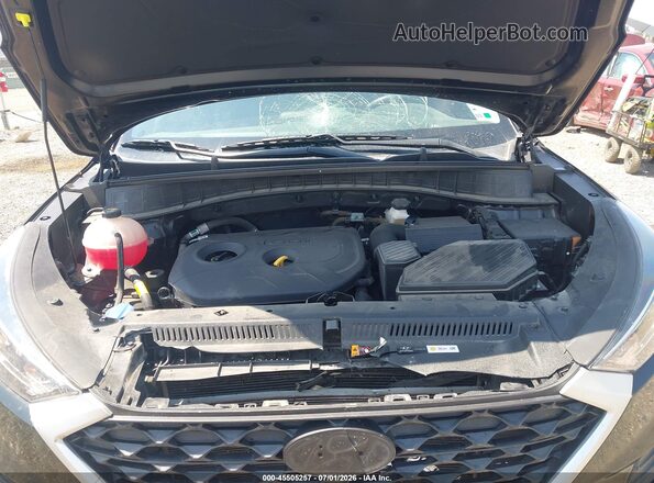 KM8J23A46MU398326 2021 HYUNDAI TUCSON Черный Вид сзади