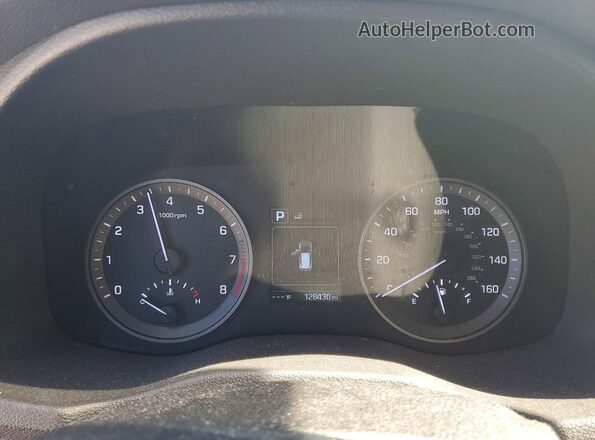 KM8J23A47GU023324 2016 HYUNDAI TUCSON Silver Instrument cluster view
