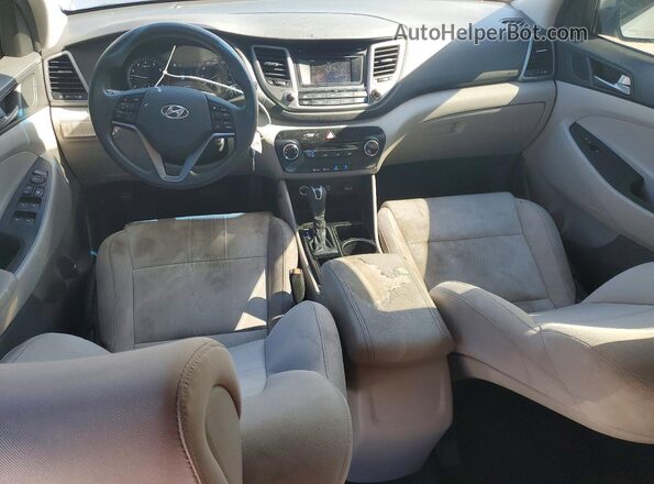 KM8J23A47GU023324 2016 HYUNDAI TUCSON Silver Dashboard view