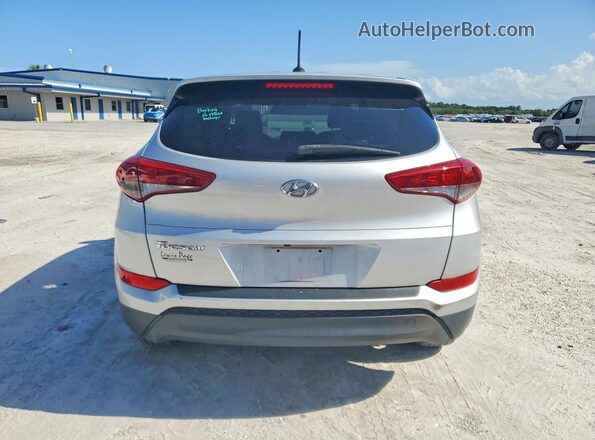 KM8J23A47GU023324 2016 HYUNDAI TUCSON Silver Rear view