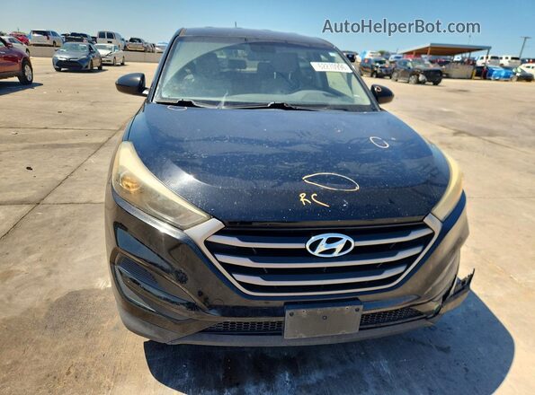 KM8J23A47GU225855 2016 HYUNDAI TUCSON Black Vista frontal