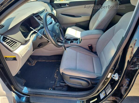 KM8J23A47GU225855 2016 HYUNDAI TUCSON Black Vista interior delantera