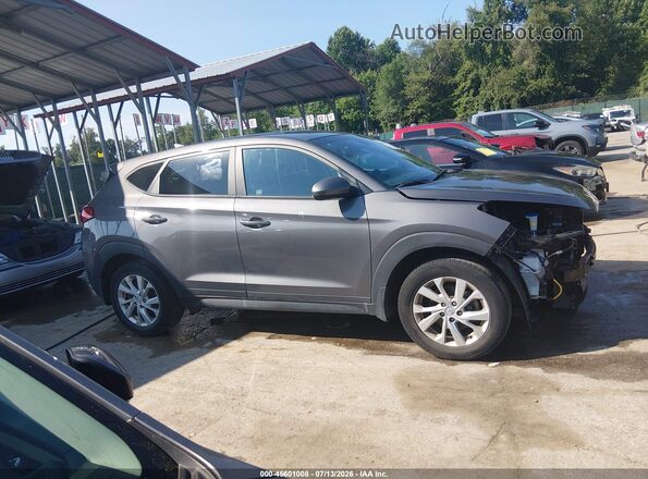 KM8J23A47LU140489 2020 HYUNDAI TUCSON Gray Rear interior view