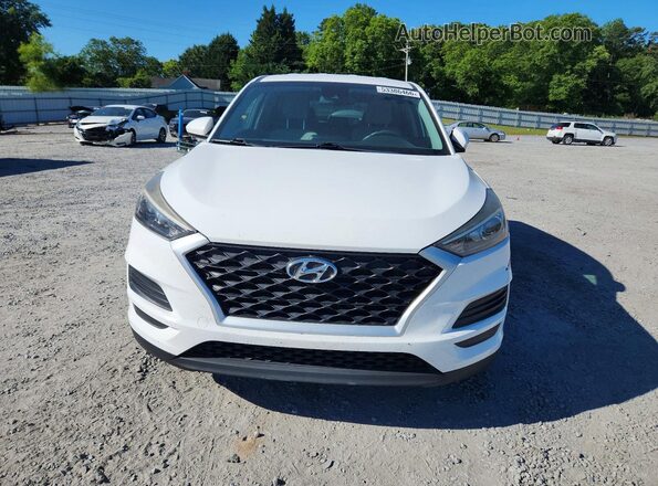KM8J23A48LU187384 2020 HYUNDAI TUCSON Белый Вид спереди