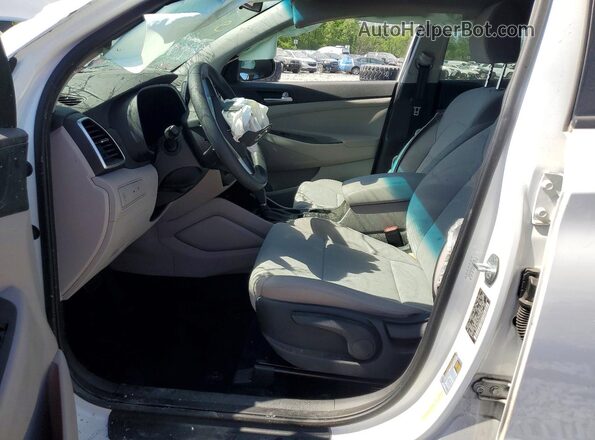 KM8J23A48LU189796 2020 HYUNDAI TUCSON White Սալոնի դիմացի տեսք