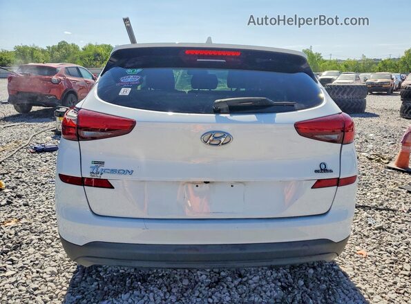 KM8J23A48LU189796 2020 HYUNDAI TUCSON White Հետևի տեսք