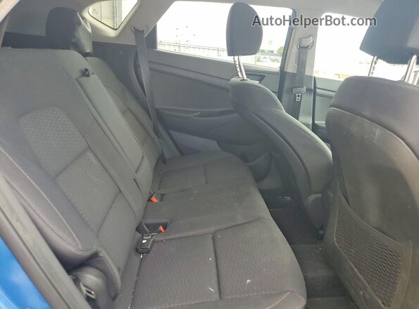 KM8J23A48LU211084 2020 HYUNDAI TUCSON Синий Вид задней части салона