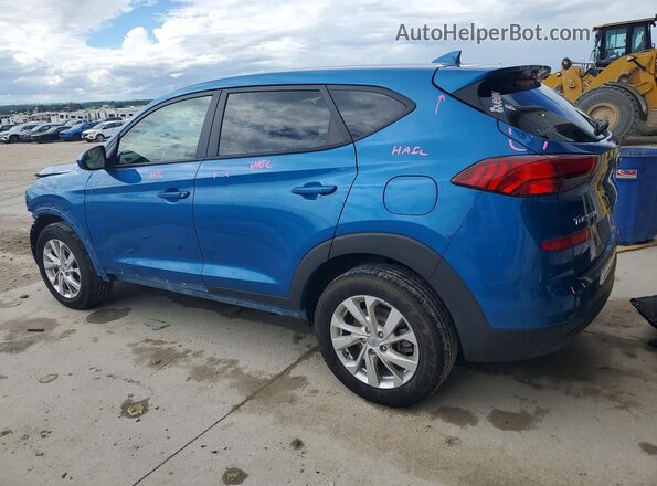 KM8J23A48LU211084 2020 HYUNDAI TUCSON Синий Задняя левая четверть