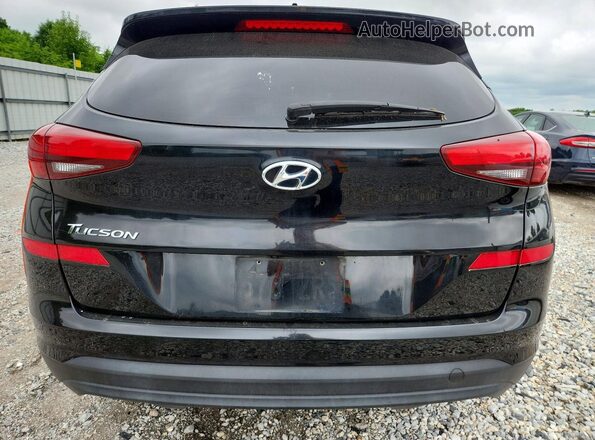 KM8J23A49LU098911 2020 HYUNDAI TUCSON Black უკანა ხედი