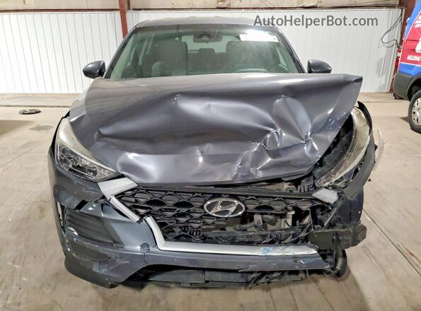 KM8J23A4XKU975615 2019 HYUNDAI TUCSON Gray Front view
