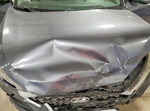KM8J23A4XKU975615 2019 HYUNDAI TUCSON Gray Engine compartment view