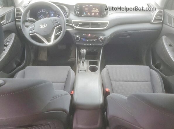 KM8J23A4XLU189122 2020 HYUNDAI TUCSON Blue Առջևի վահանակի տեսք