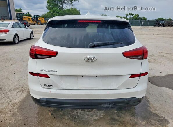 KM8J23A4XMU361876 2021 HYUNDAI TUCSON Белый Вид сзади