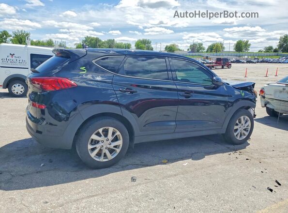 KM8J23A4XMU392299 2021 HYUNDAI TUCSON Black Trasero derecho