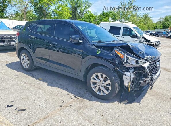 KM8J23A4XMU392299 2021 HYUNDAI TUCSON Black Delantero derecho