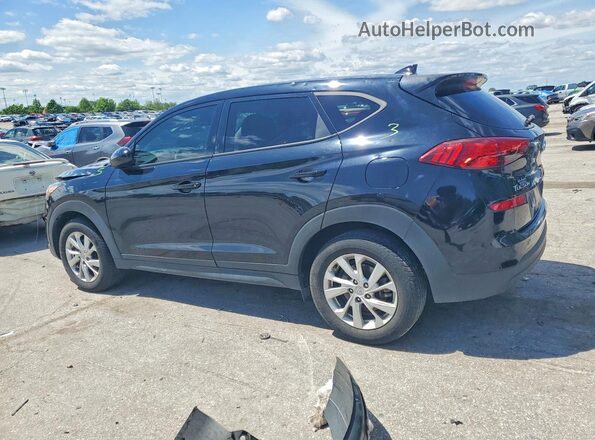 KM8J23A4XMU392299 2021 HYUNDAI TUCSON Black Trasero izquierdo
