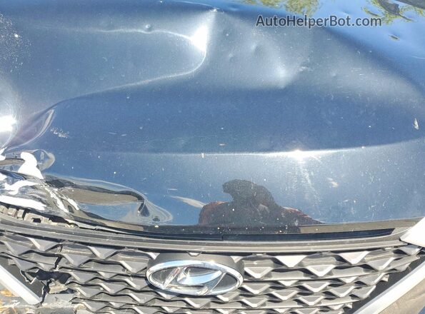 KM8J23A4XMU392299 2021 HYUNDAI TUCSON Black Vista del compartimento del motor