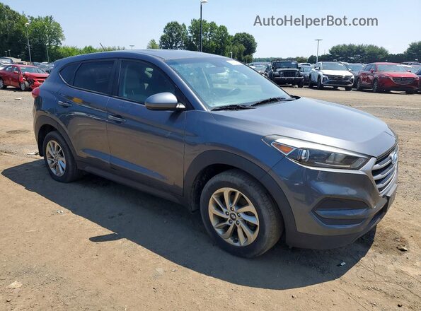 KM8J2CA40JU635324 2018 HYUNDAI TUCSON Gray Առջևի աջ