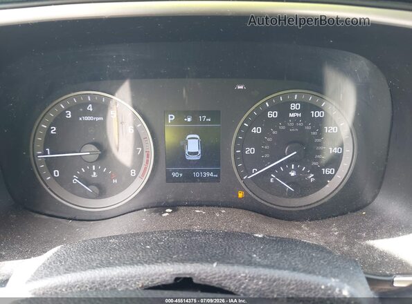 KM8J2CA40KU039972 2019 HYUNDAI TUCSON Silver Widok tylnych siedzeń