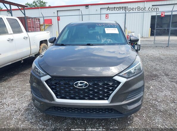 KM8J2CA40KU054679 2019 HYUNDAI TUCSON Коричневый Вид щитка приборов