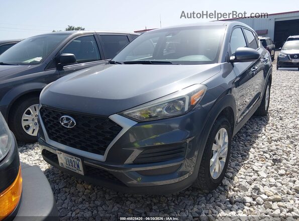 KM8J2CA40KU987319 2019 HYUNDAI TUCSON Серый Вид панели приборов