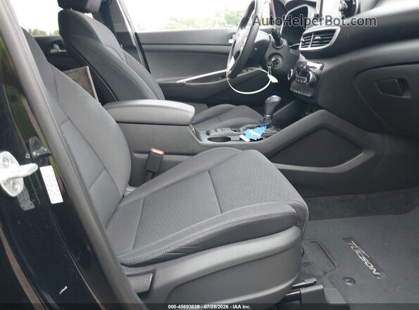 KM8J2CA40LU114073 2020 HYUNDAI TUCSON Black წინა სალონის ხედი