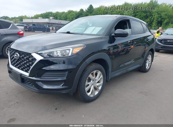 KM8J2CA40LU114073 2020 HYUNDAI TUCSON Black წინა მარცხენა ხედი სამი მეოთხედიდან