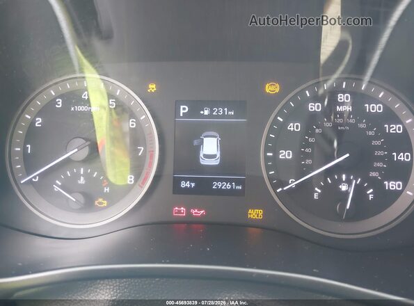 KM8J2CA40LU114073 2020 HYUNDAI TUCSON Black უკანა სავარძლების ხედი