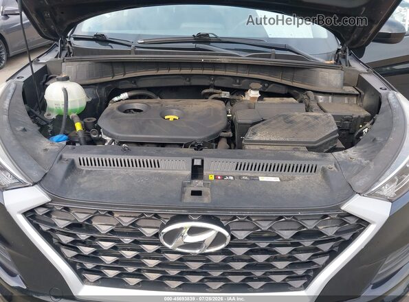 KM8J2CA40LU114073 2020 HYUNDAI TUCSON Black უკანა ხედი