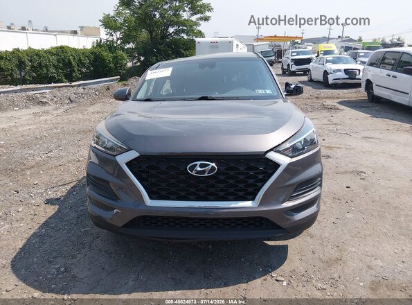 KM8J2CA40LU146733 2020 HYUNDAI TUCSON Gray Widok zestawu wskaźników