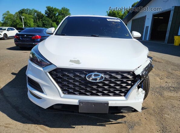 KM8J2CA40LU152290 2020 HYUNDAI TUCSON Белый Вид спереди