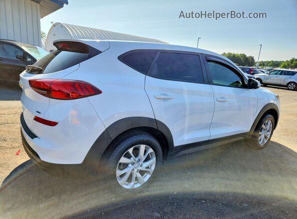KM8J2CA40LU152290 2020 HYUNDAI TUCSON Белый Задняя правая четверть
