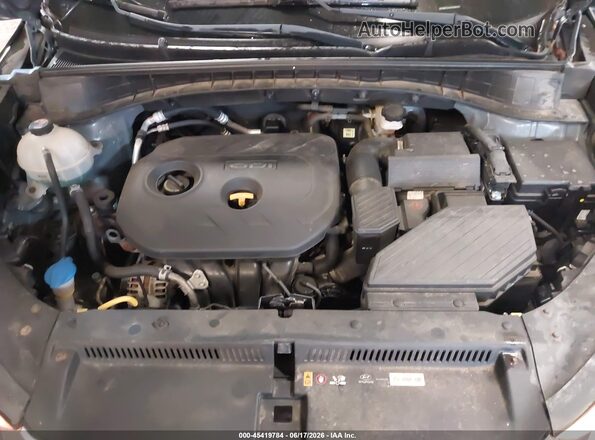 KM8J2CA41JU656330 2018 HYUNDAI TUCSON Gray Widok z tyłu