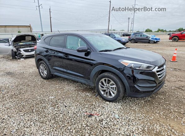 KM8J2CA41JU754404 2018 HYUNDAI TUCSON Black წინა მარჯვენა