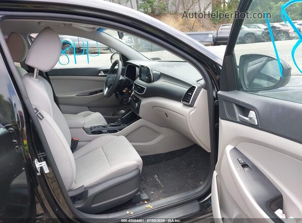 KM8J2CA41KU865083 2019 HYUNDAI TUCSON Black Widok wnętrza z przodu
